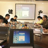 区科技局局长一行考察健牌科技